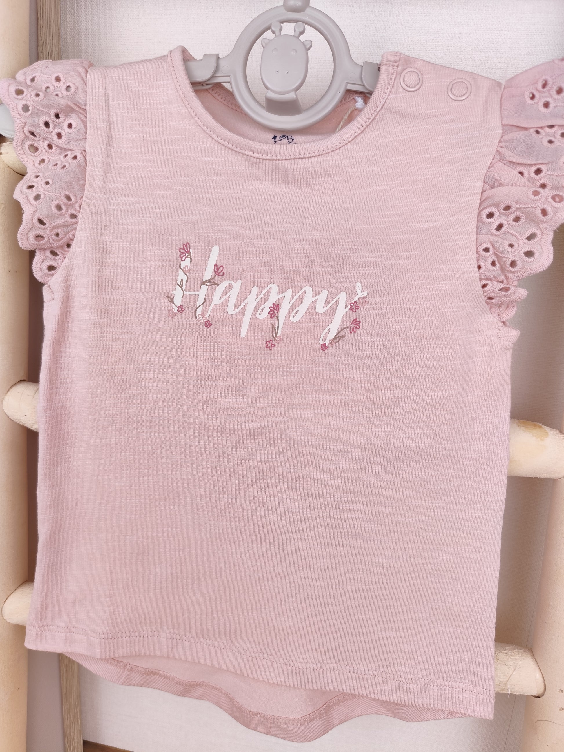 Topomini T-Shirt - Rüschen - Größe 74