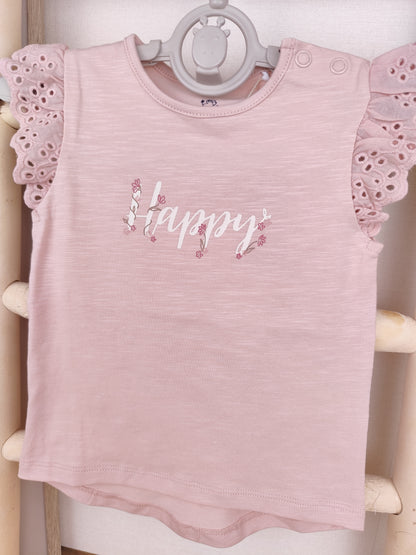 Topomini T-Shirt - Rüschen - Größe 74