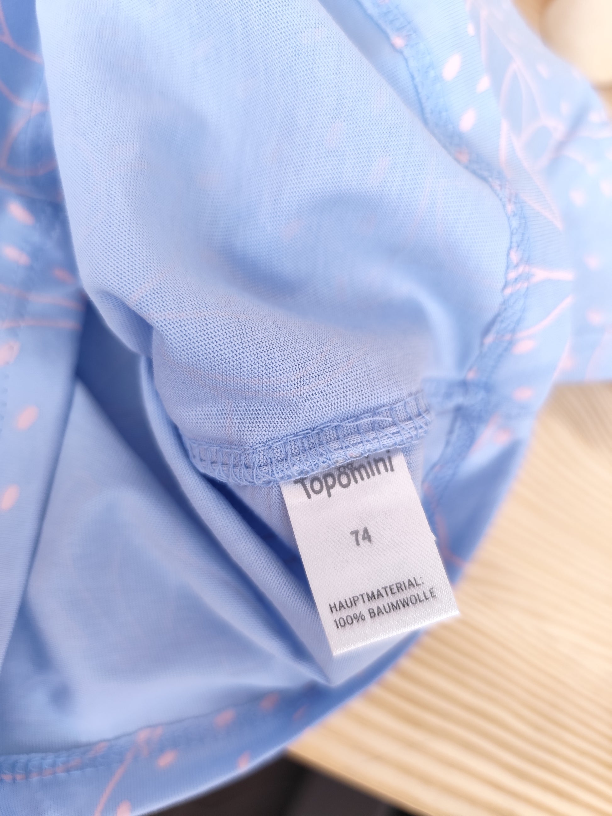 Topomini T-Shirt - Erdbeeren - Größe 74