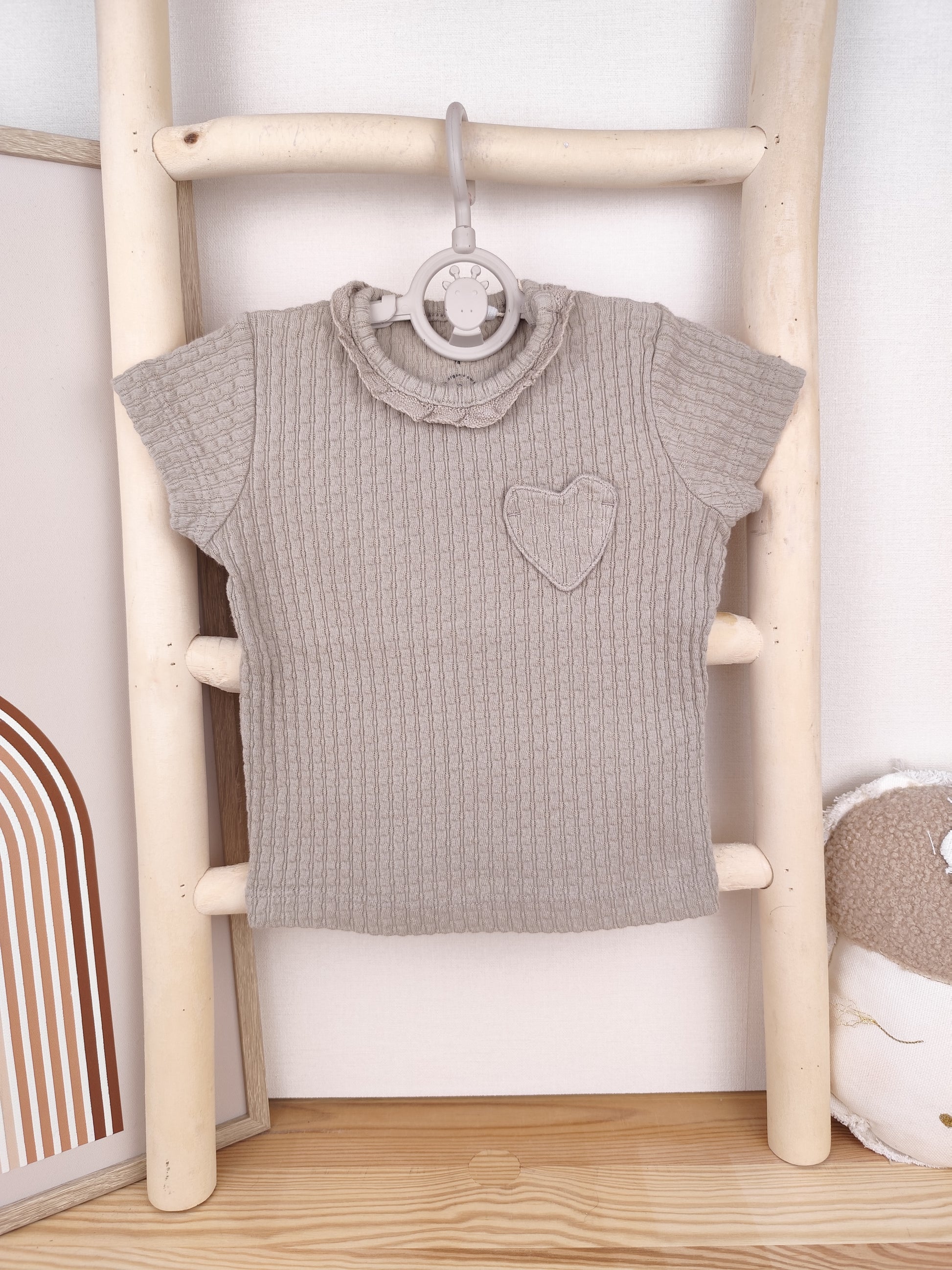 Name It T-Shirt - Herz - Größe 74