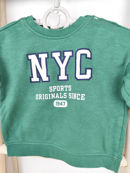 H&M Pullover - NYC - Größe 74