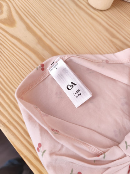 C&A Set - Kirschen - Größe 74