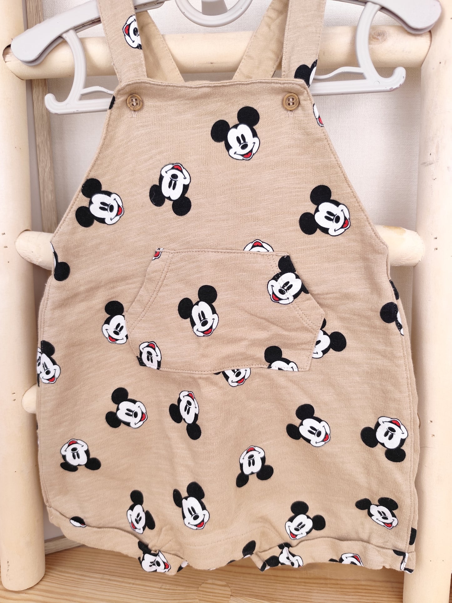 H&M Latzhose - Mickey Mouse - Größe 74