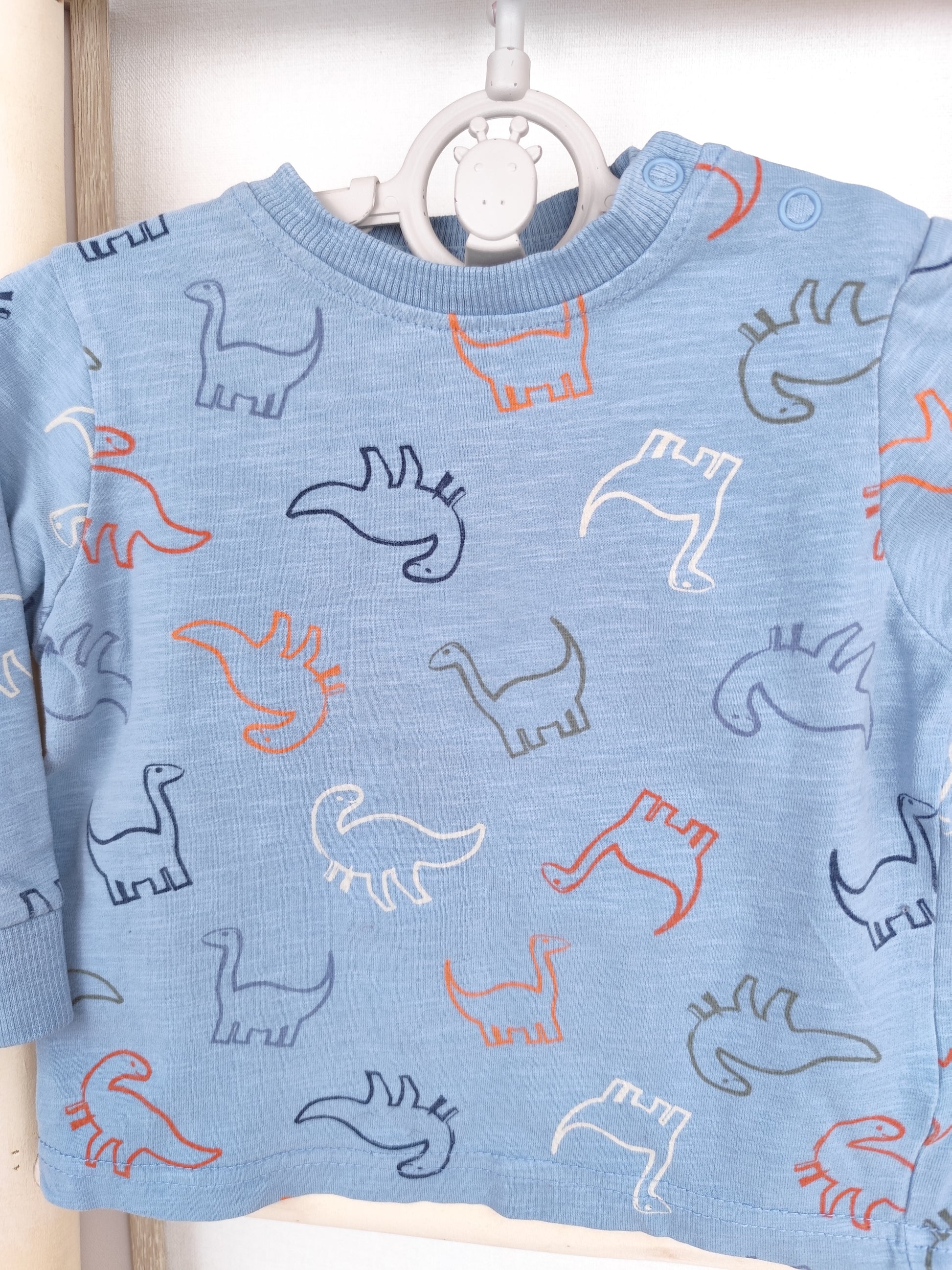 Topomini Langarmshirt - Dino - Größe 74