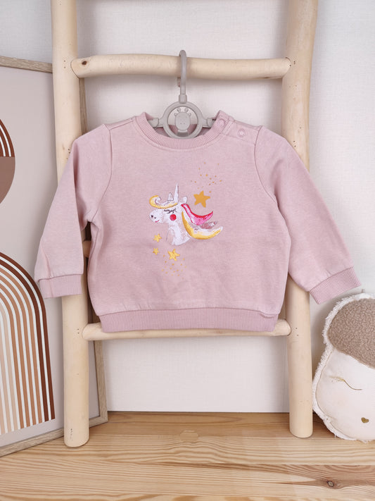 Tchibo Pullover - Einhorn - Größe 74/80