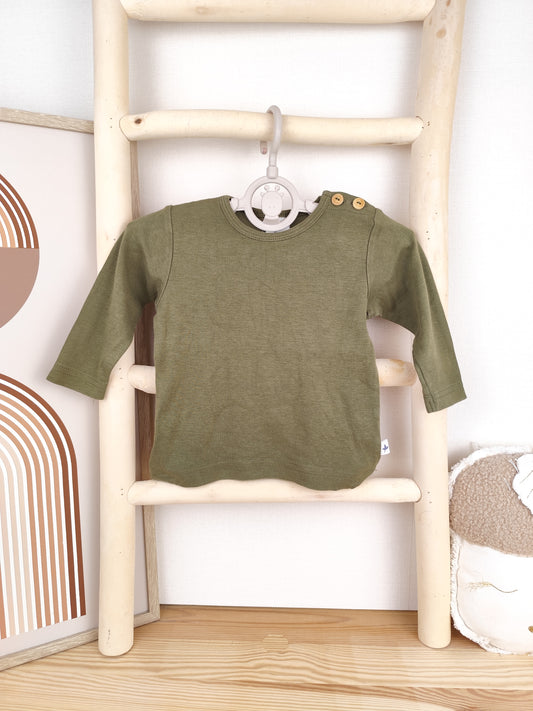 Leela Cotton Langarmshirt - Größe 62/68