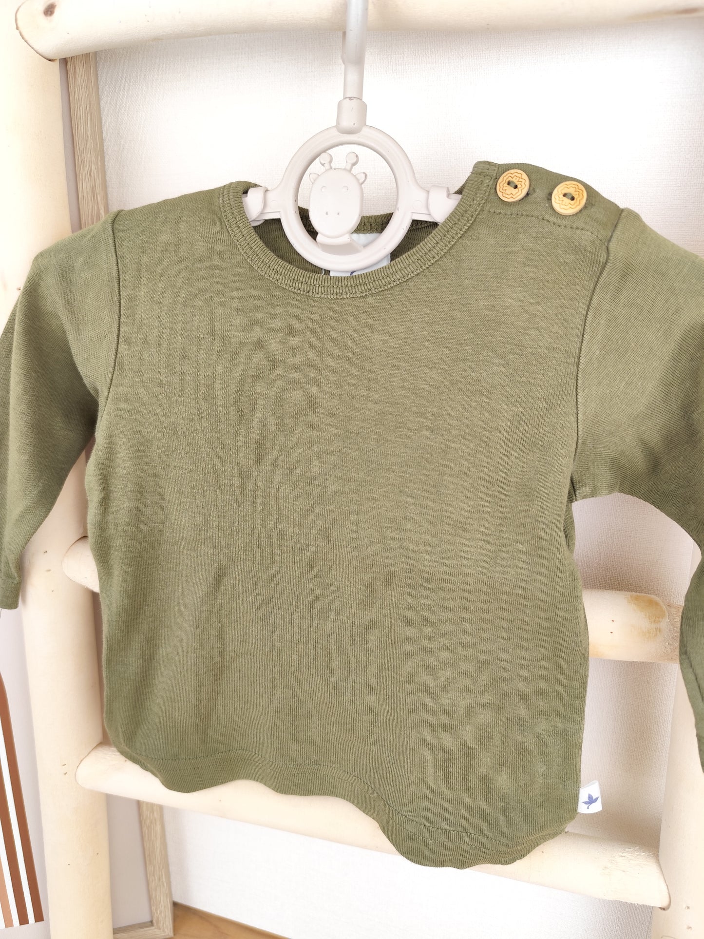 Leela Cotton Langarmshirt - Größe 62/68