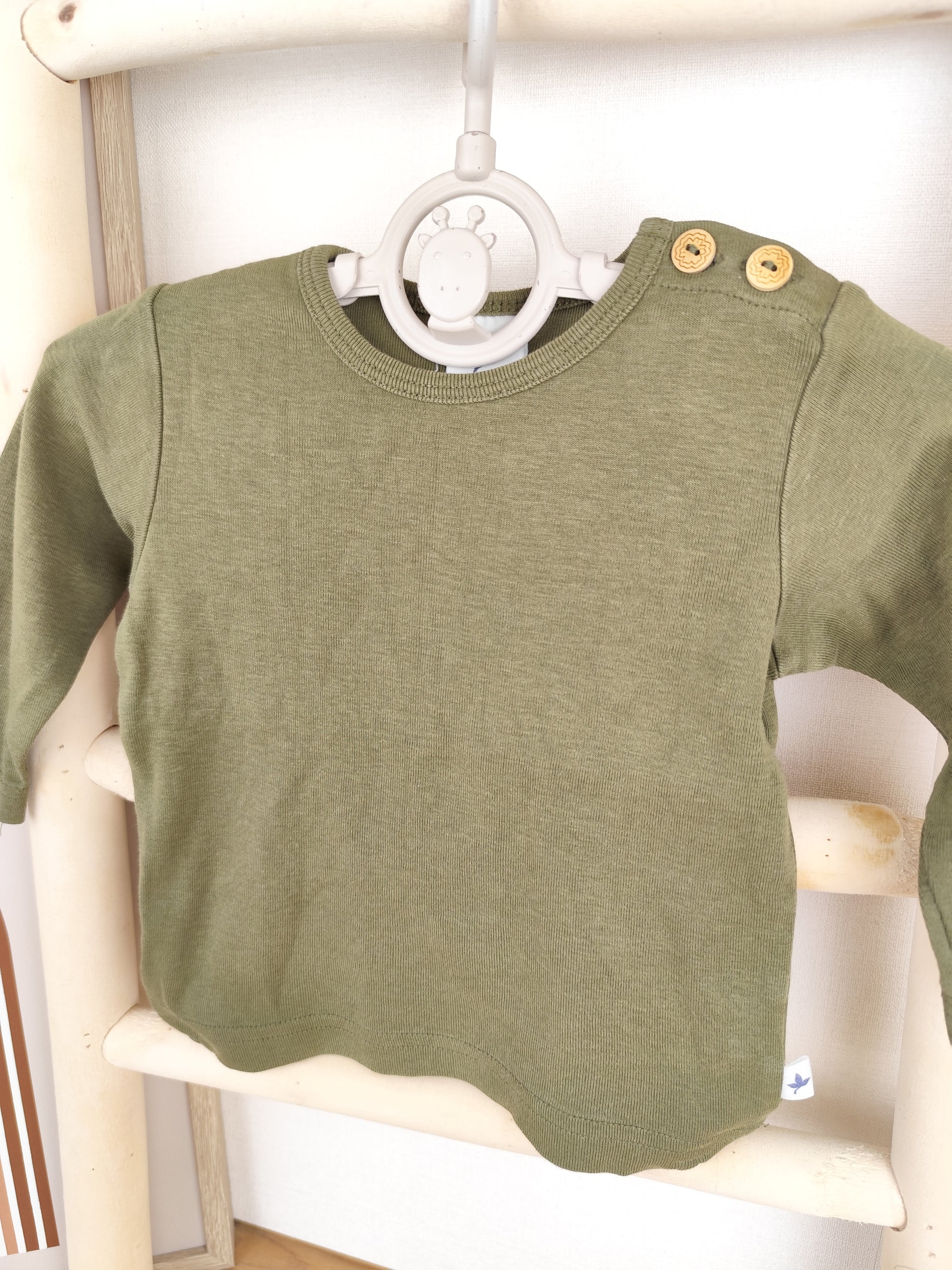 Leela Cotton Langarmshirt - Größe 62/68