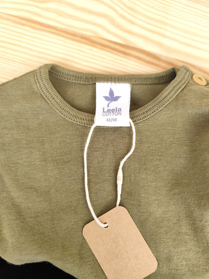 Leela Cotton Langarmshirt - Größe 62/68