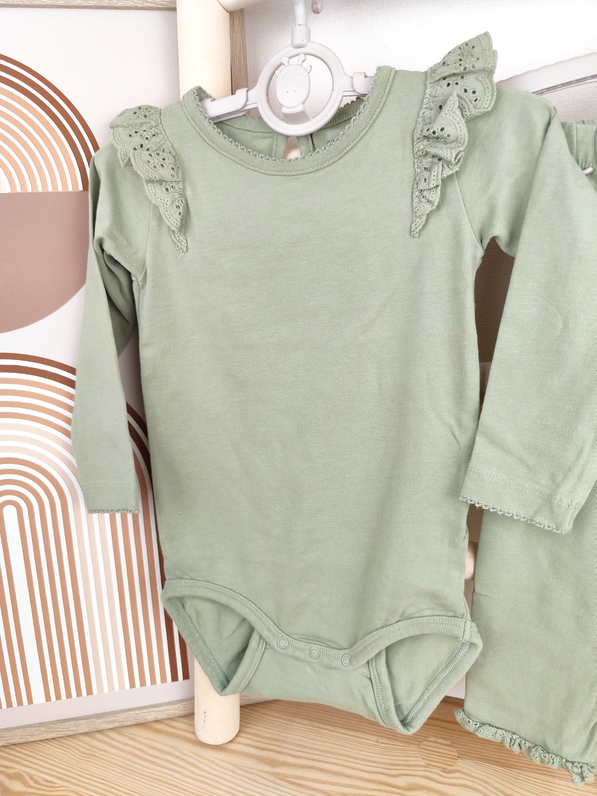 Name It Set - Rüschen - Größe 80