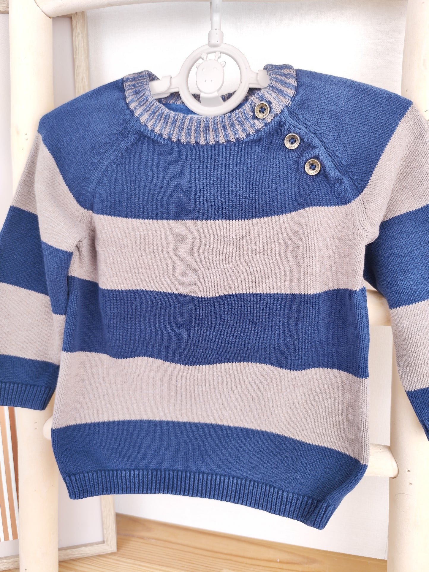 H&M Pullover - gestreift - Größe 80