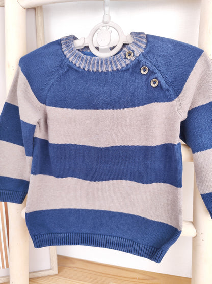 H&M Pullover - gestreift - Größe 80