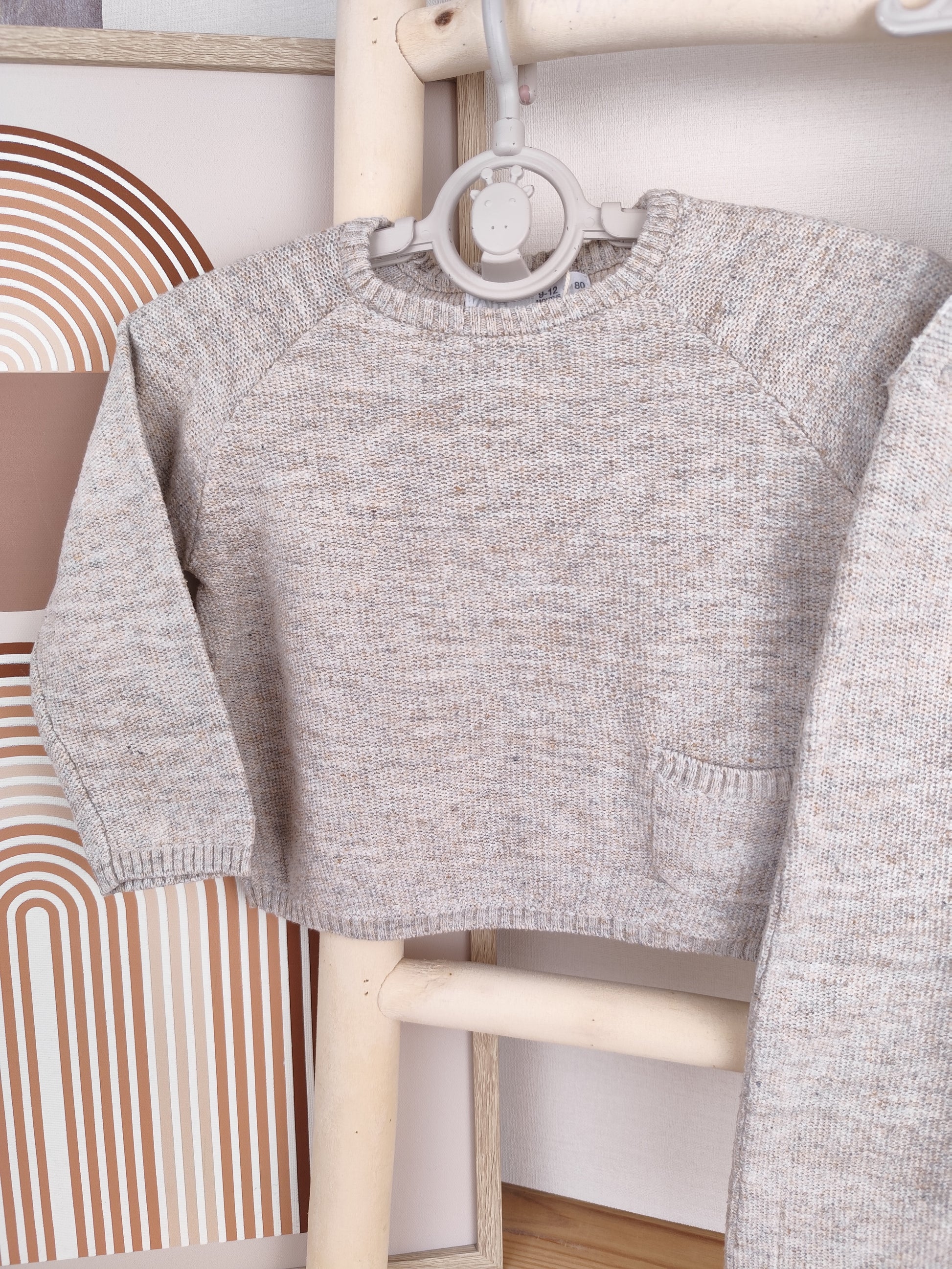 Zara Set - Strick - Größe 80