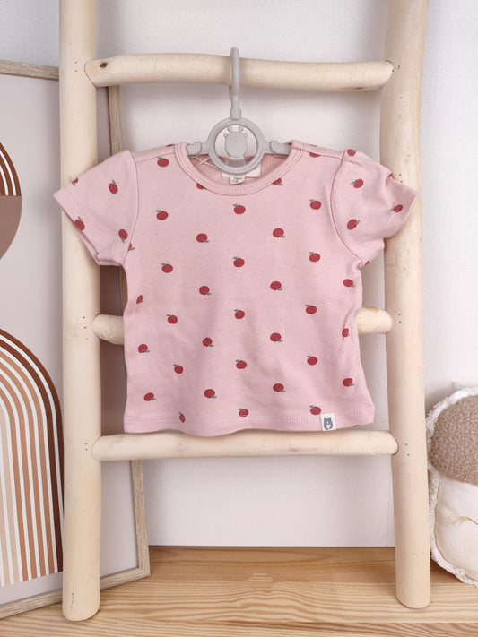 Rabbit + Bear T-Shirt - Apfel - Größe 80