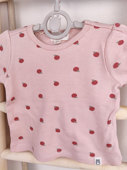Rabbit + Bear T-Shirt - Apfel - Größe 80