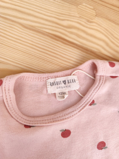 Rabbit + Bear T-Shirt - Apfel - Größe 80