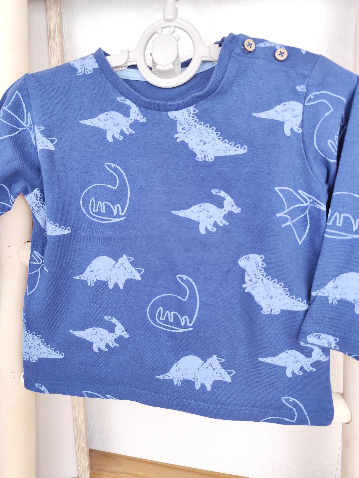 Alana Langarmshirt - Dino - Größe 80