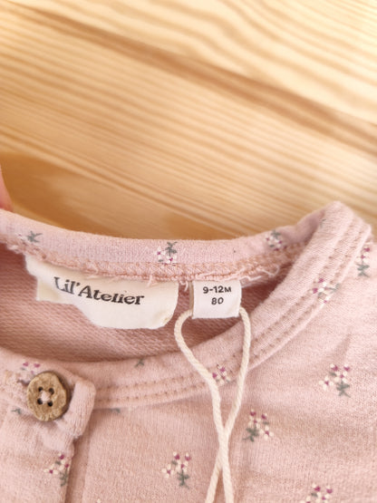 Lil'Atelier Kleid - Blumen - Größe 80 (B-Ware)