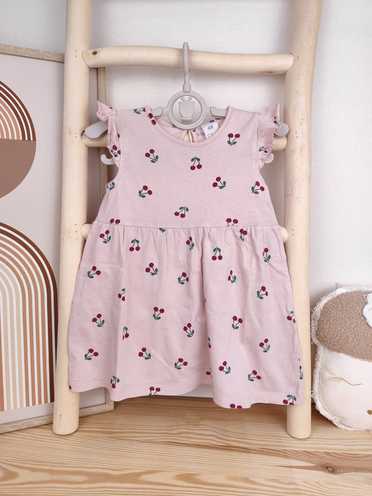 H&M Kleid - Kirschen - Größe 80
