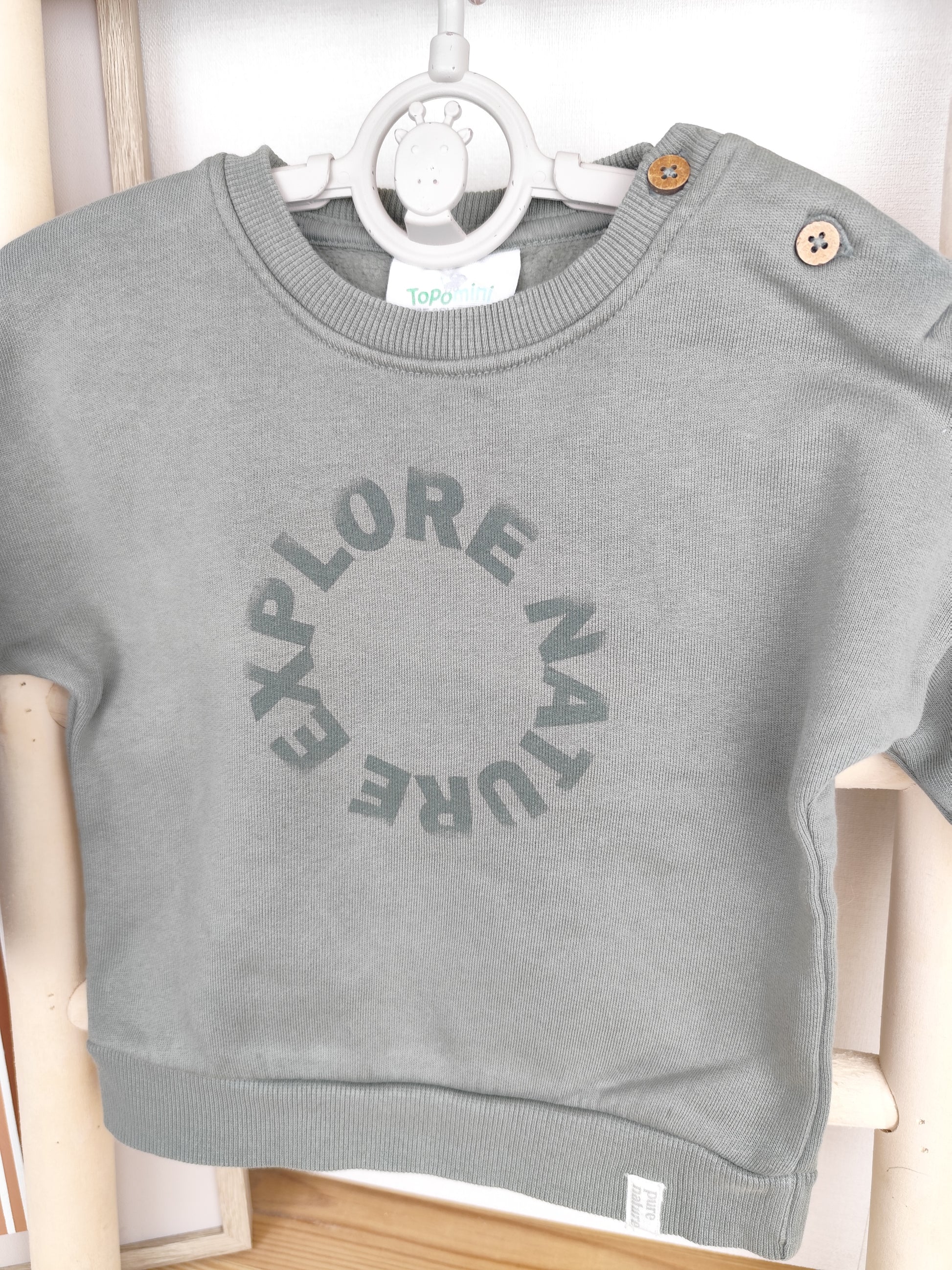 Topomini Pullover - Größe 80