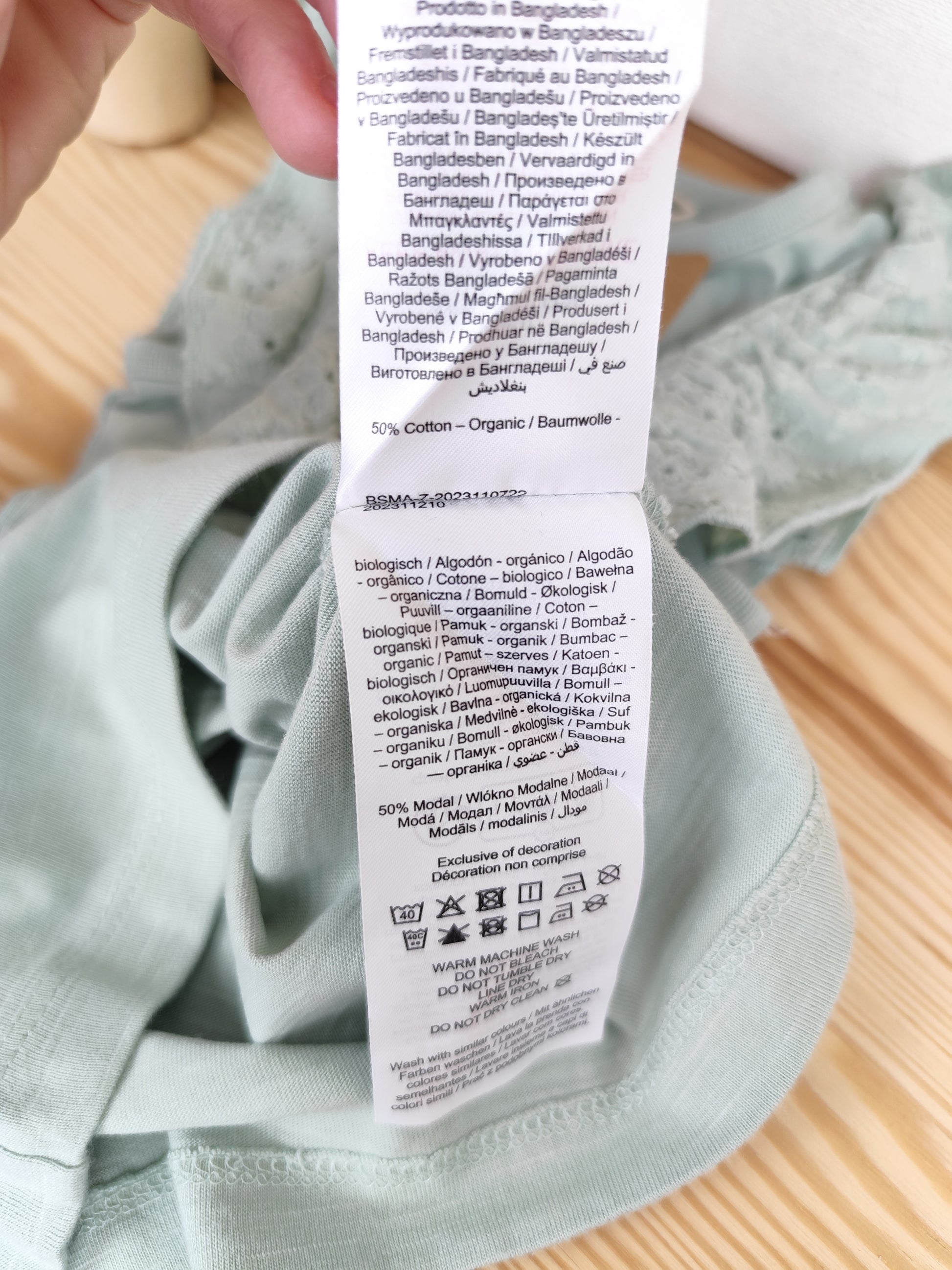 Name It Rüschenshirt - Größe 80