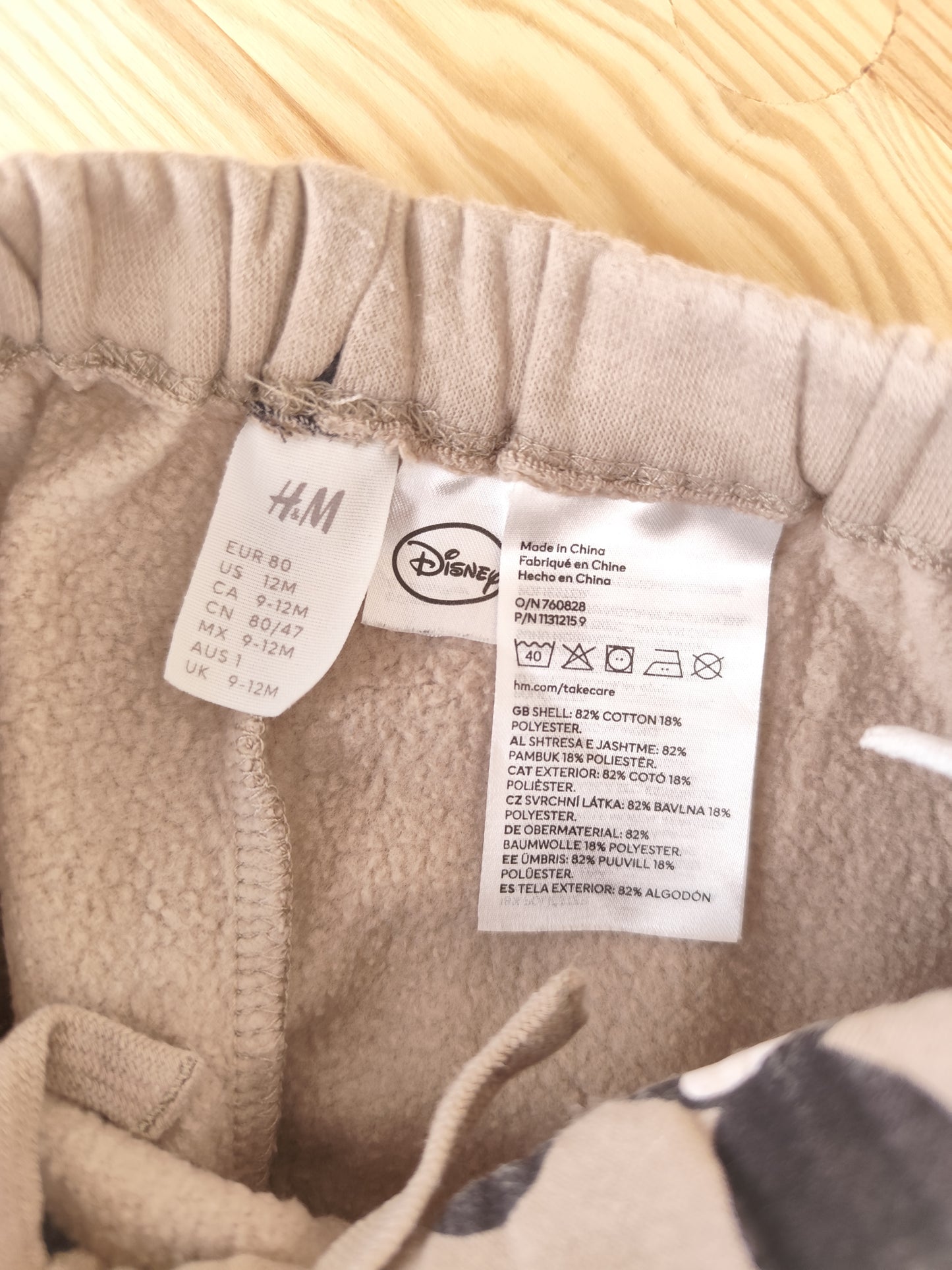 H&M Set - Mickey Mouse - Größe 80