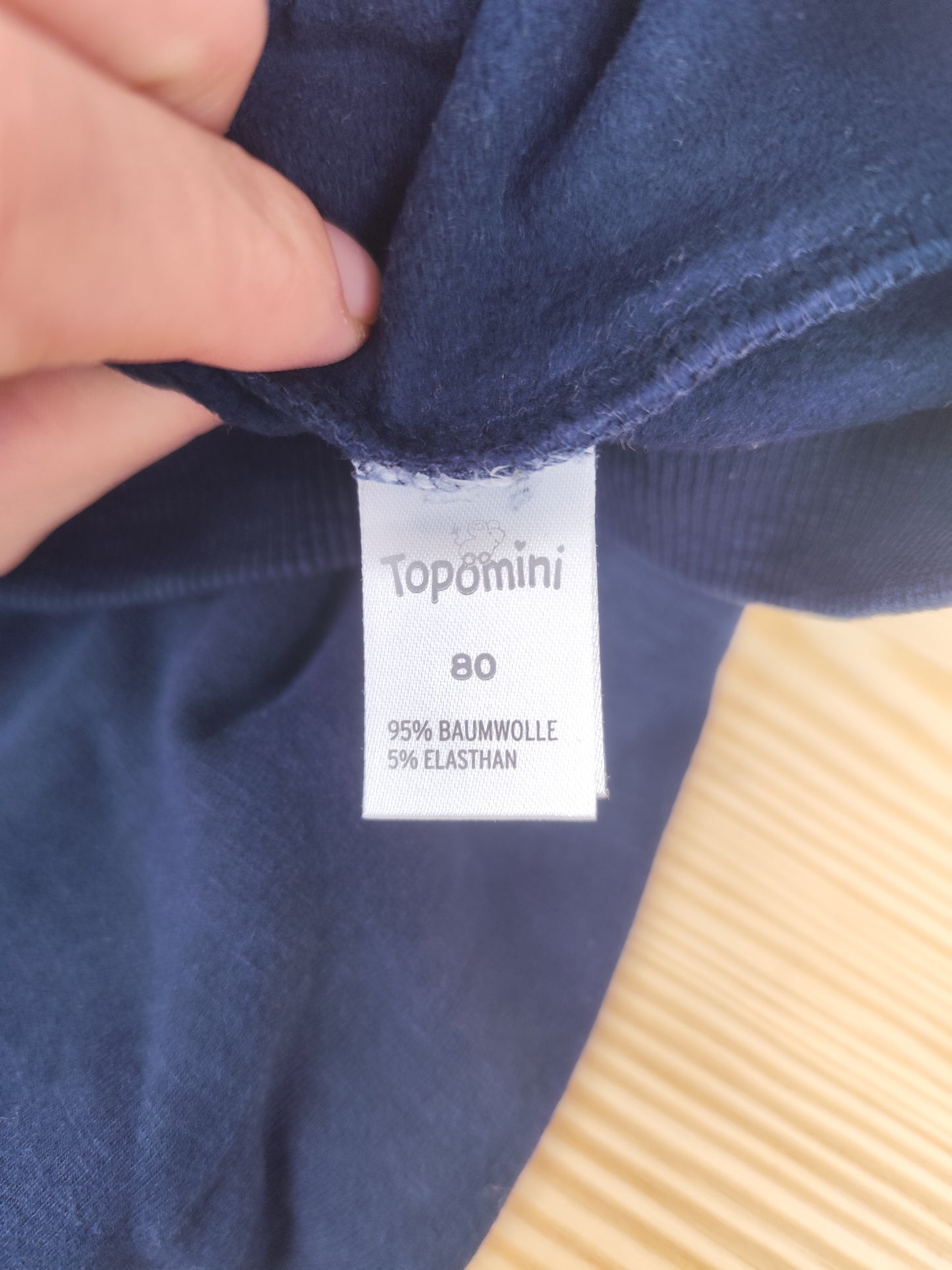 Topomini Pullover - Größe 80 (B-Ware)