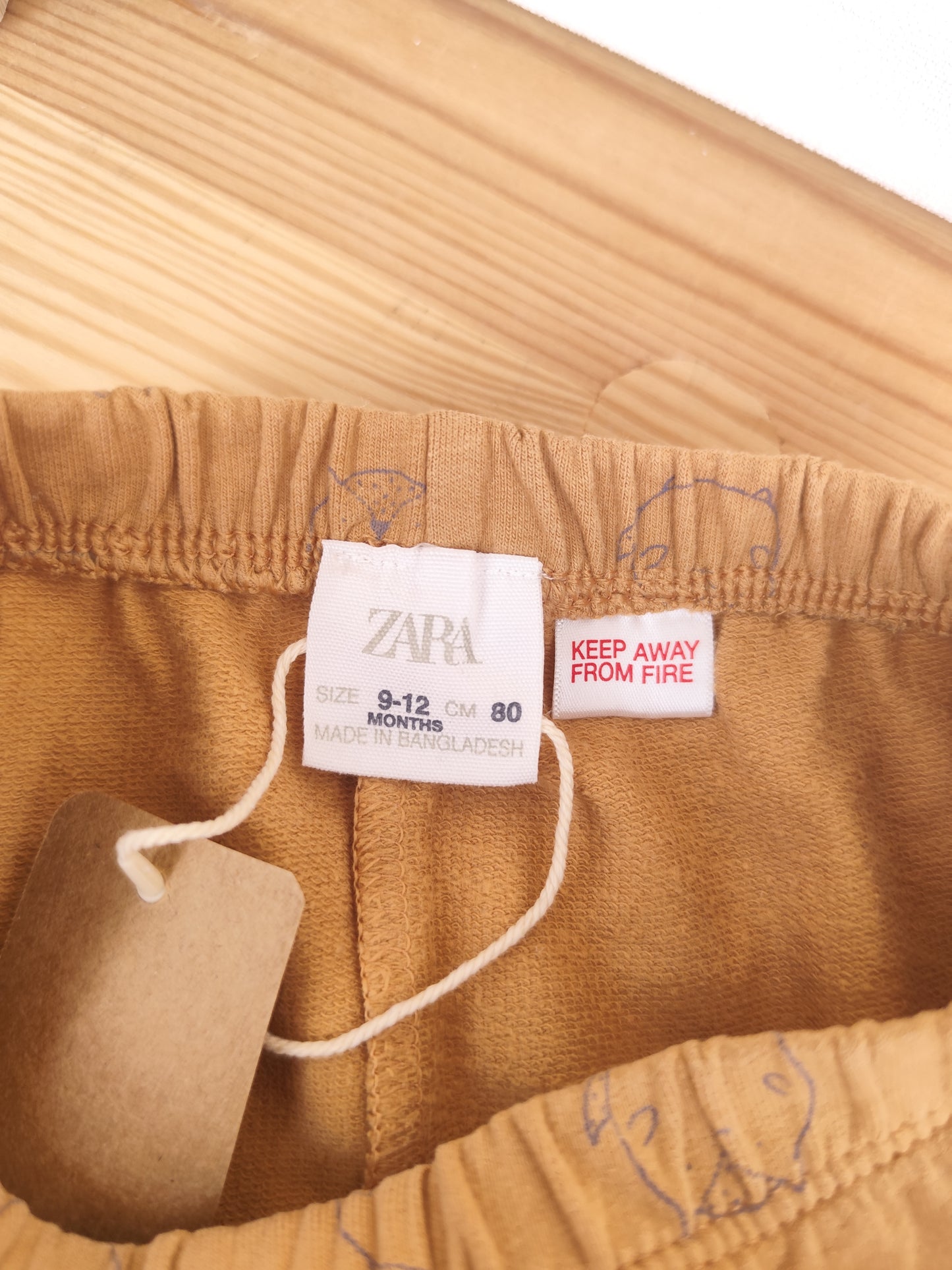 Zara Hose - Tiermotiv - Größe 80