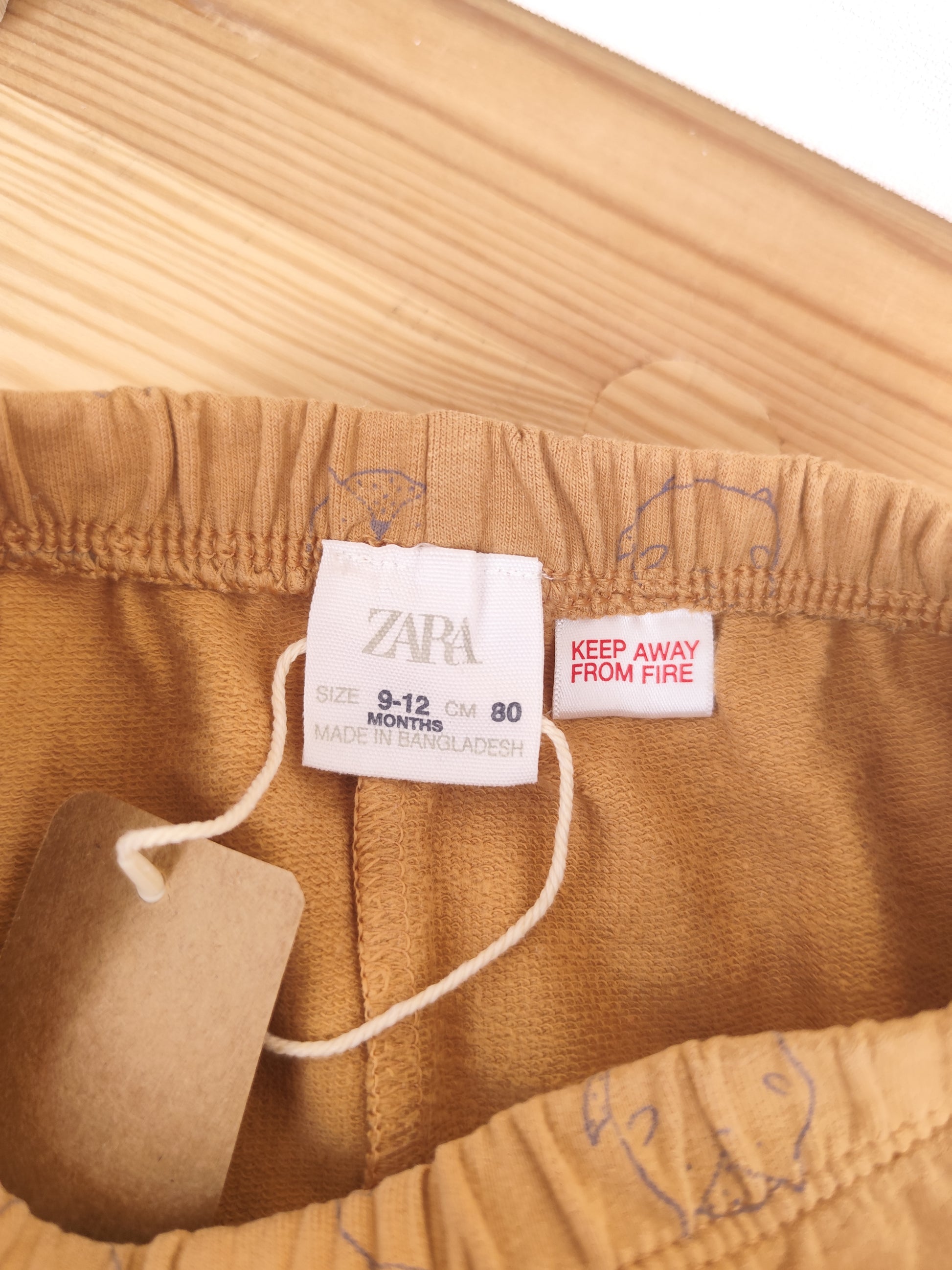 Zara Hose - Tiermotiv - Größe 80