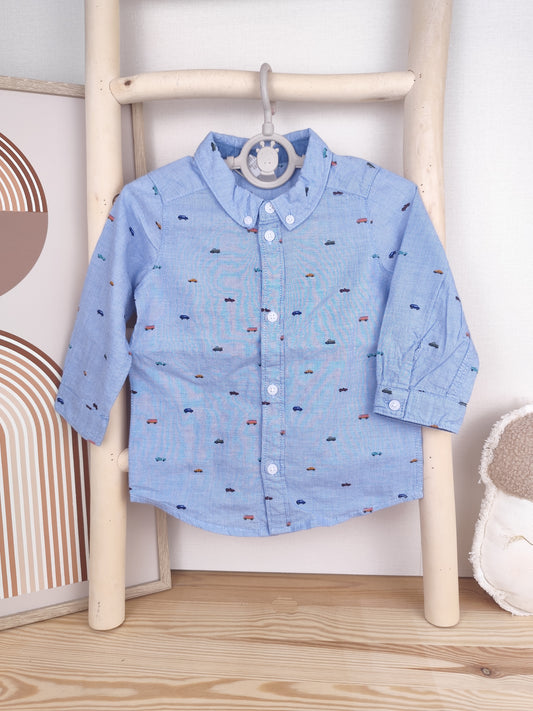 H&M Hemd - Autos - Größe 80