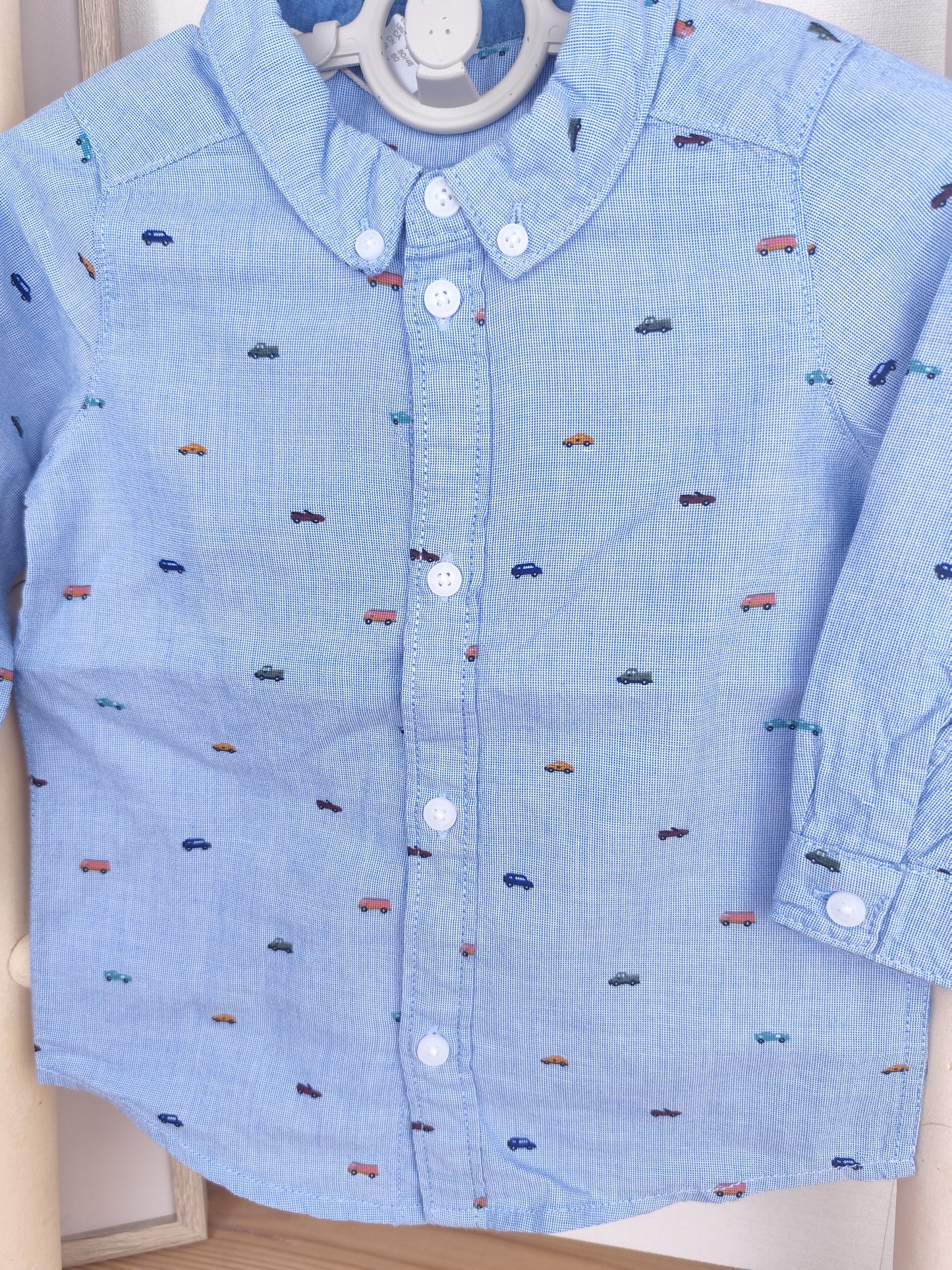 H&M Hemd - Autos - Größe 80