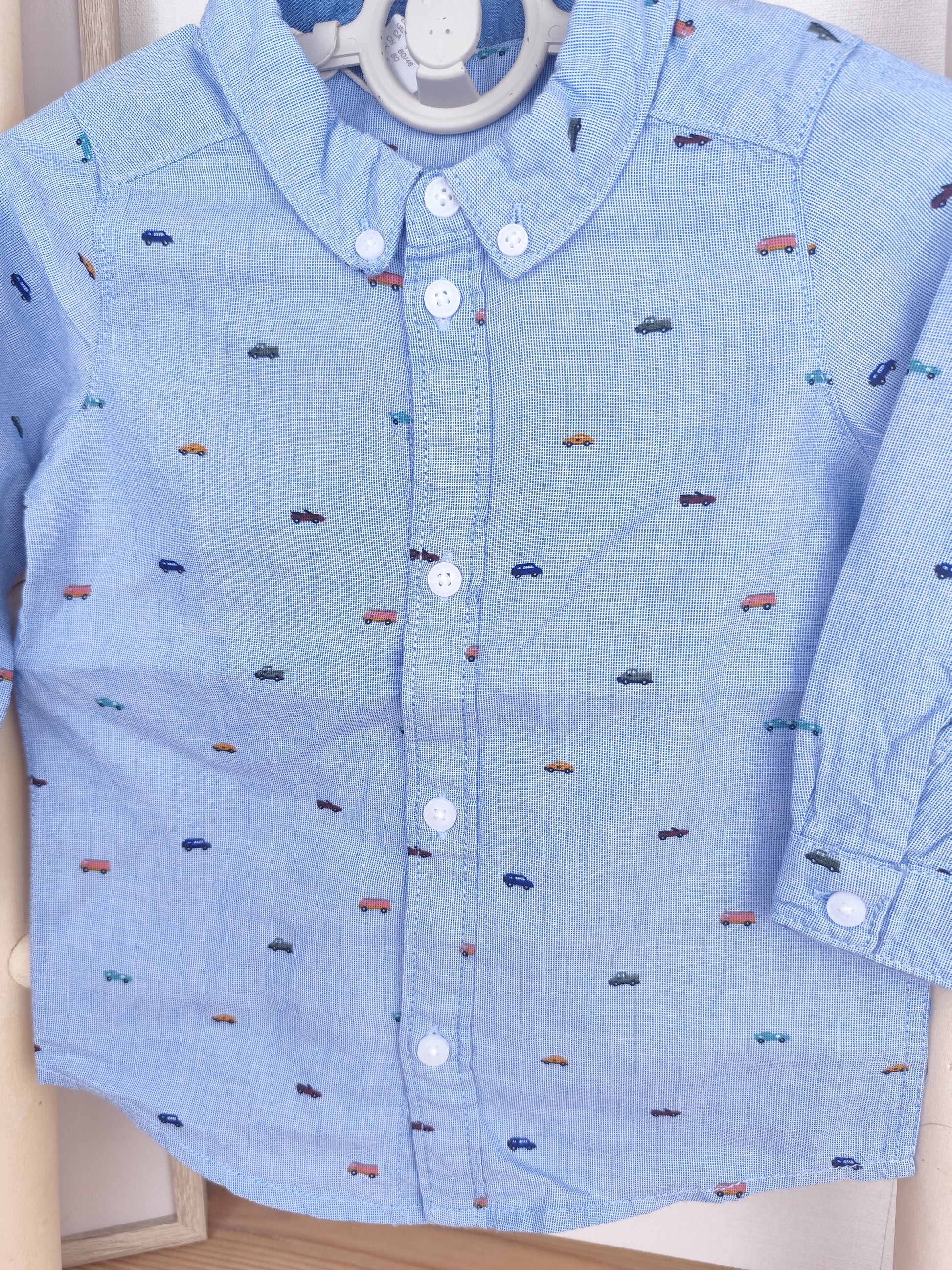 H&M Hemd - Autos - Größe 80