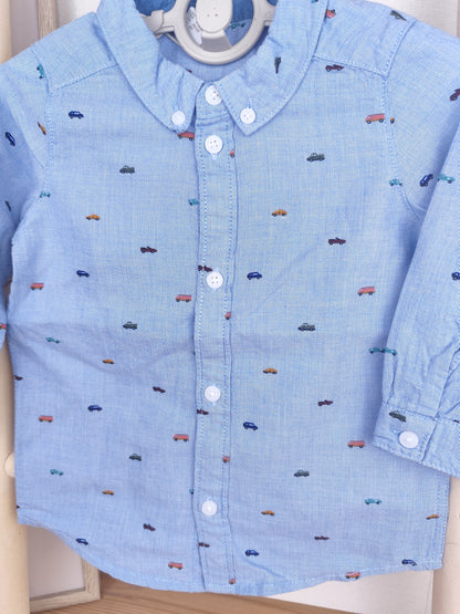 H&M Hemd - Autos - Größe 80