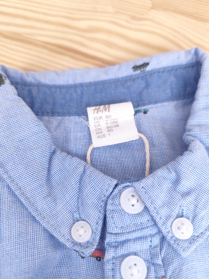 H&M Hemd - Autos - Größe 80