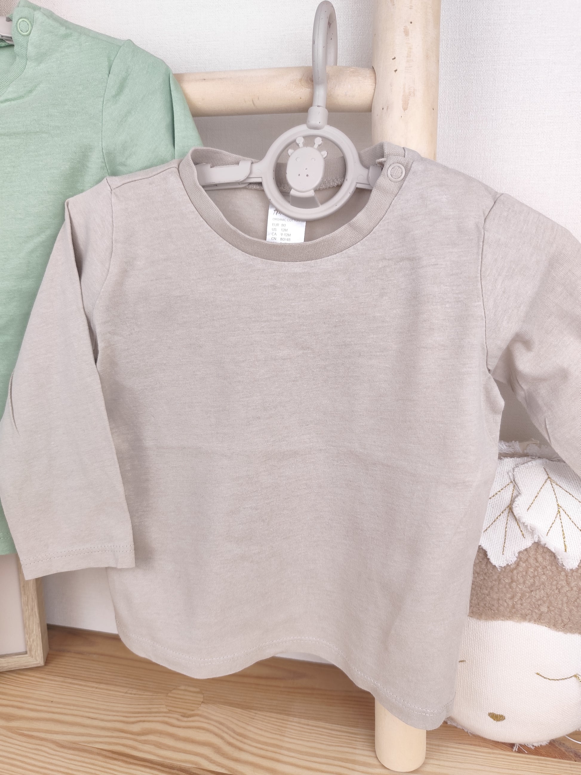 H&M 2 Langarmshirts - Größe 80