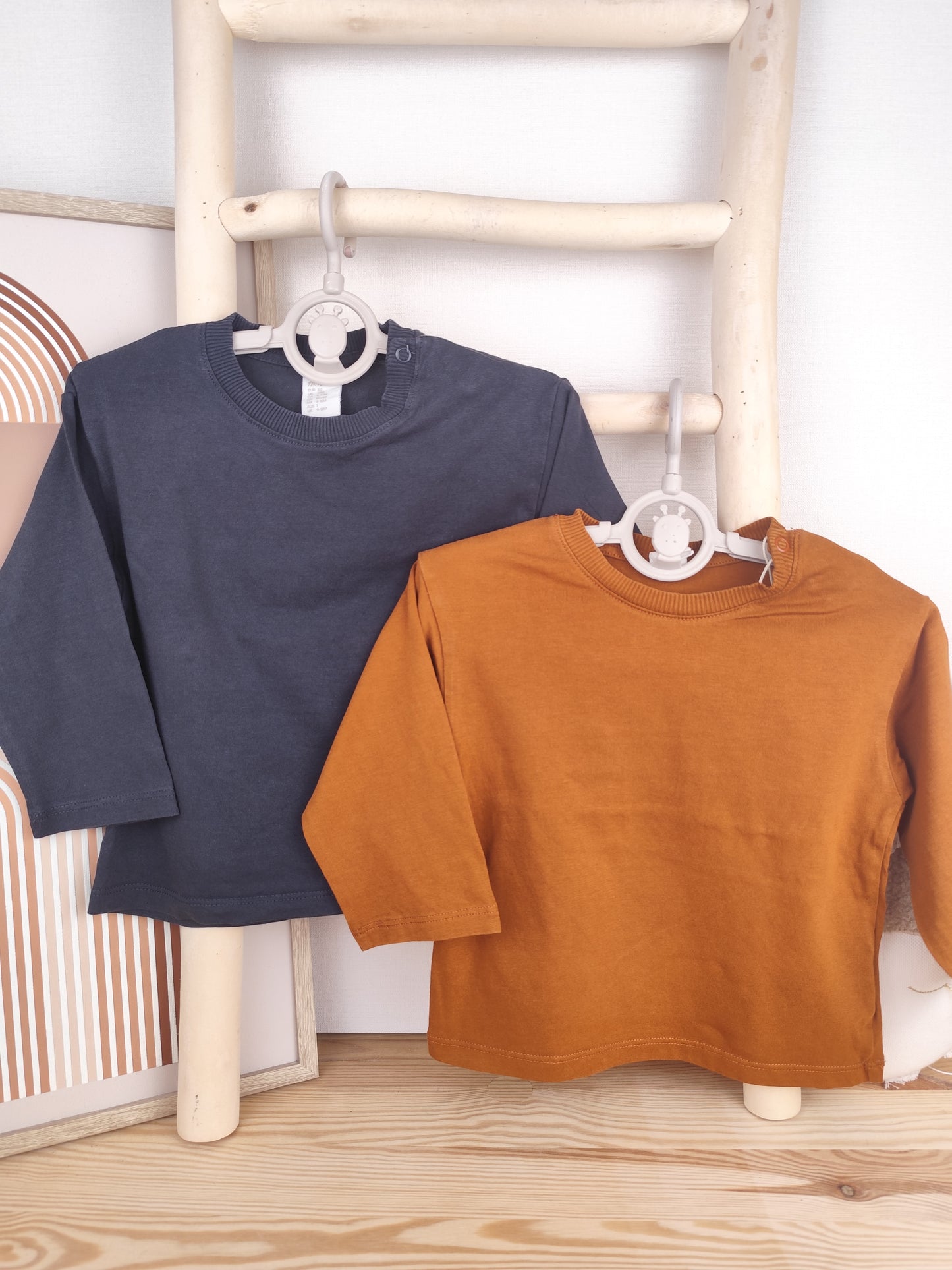 H&M 2 Langarmshirts - Größe 80