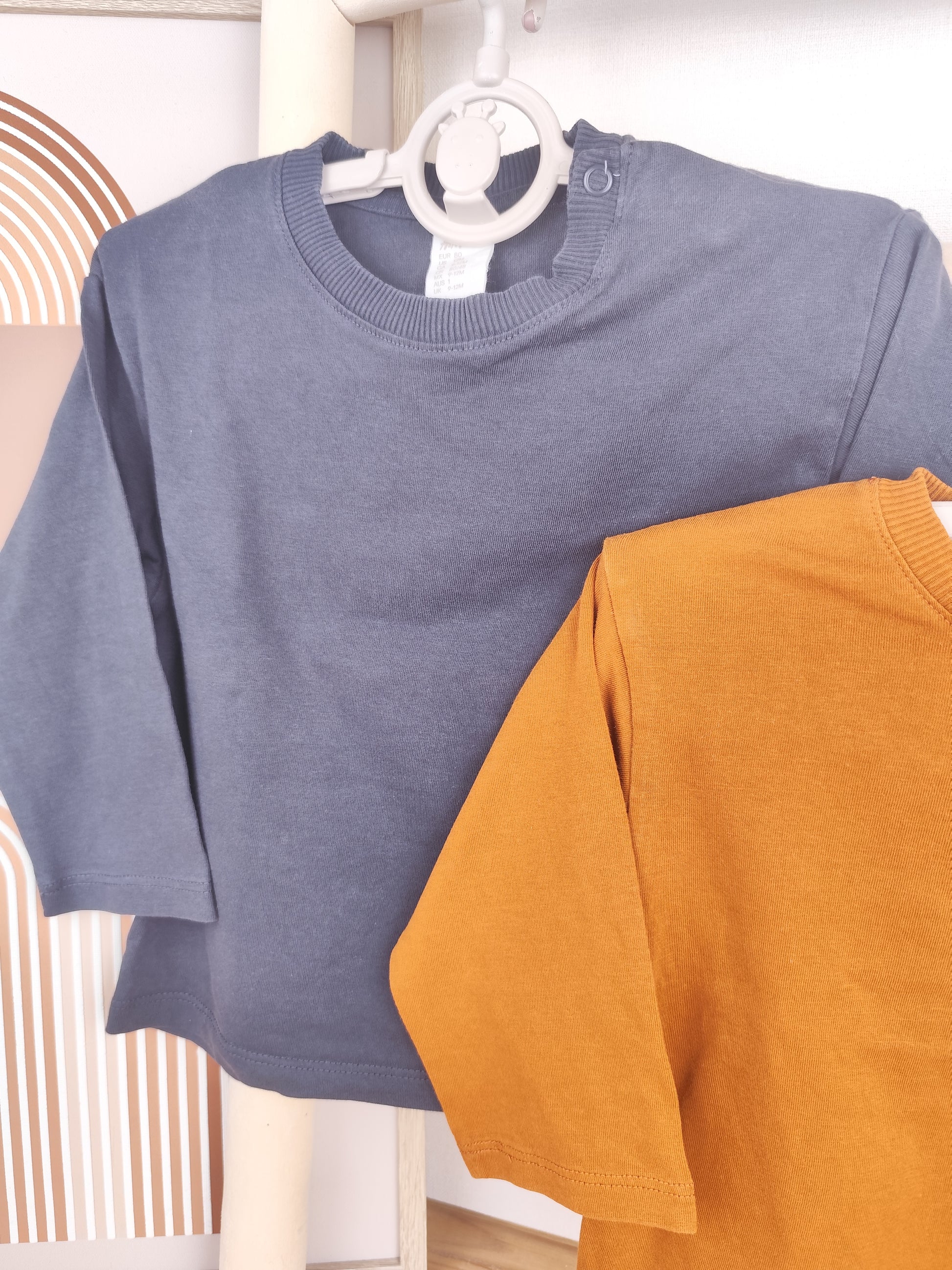 H&M 2 Langarmshirts - Größe 80