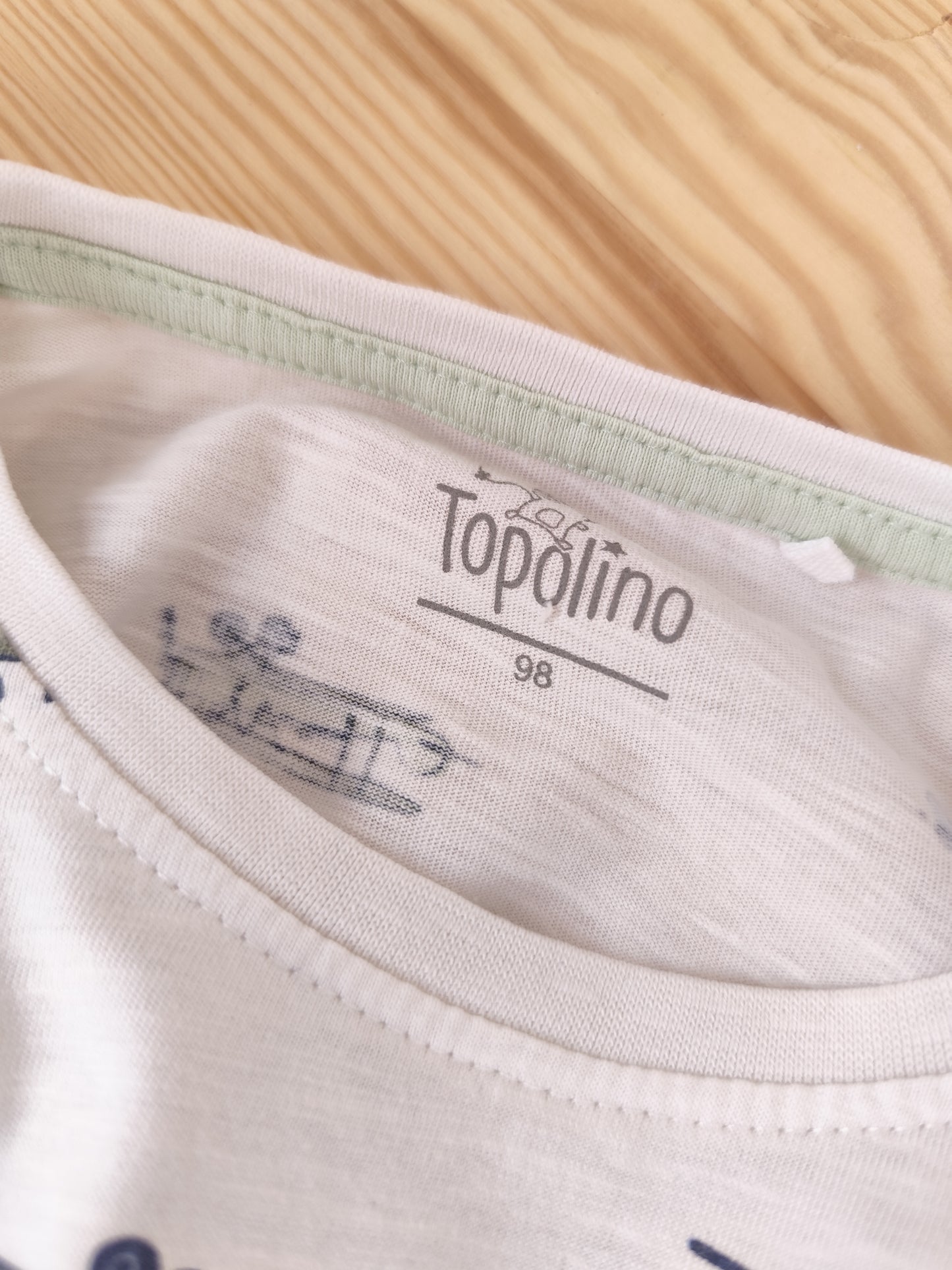 Topomini Langarmshirt - Flugzeuge - Größe 98