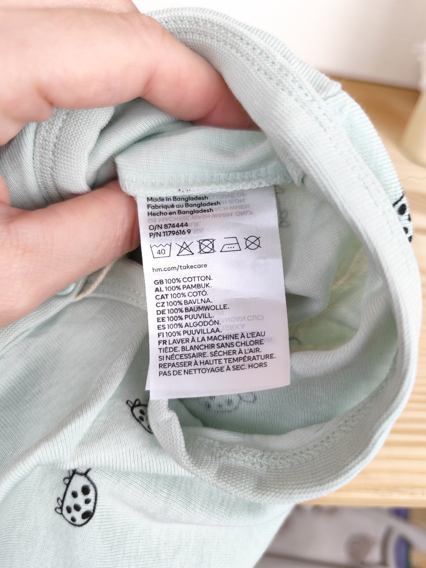 H&M 3 Bodys - Tiermotiv - Größe 86