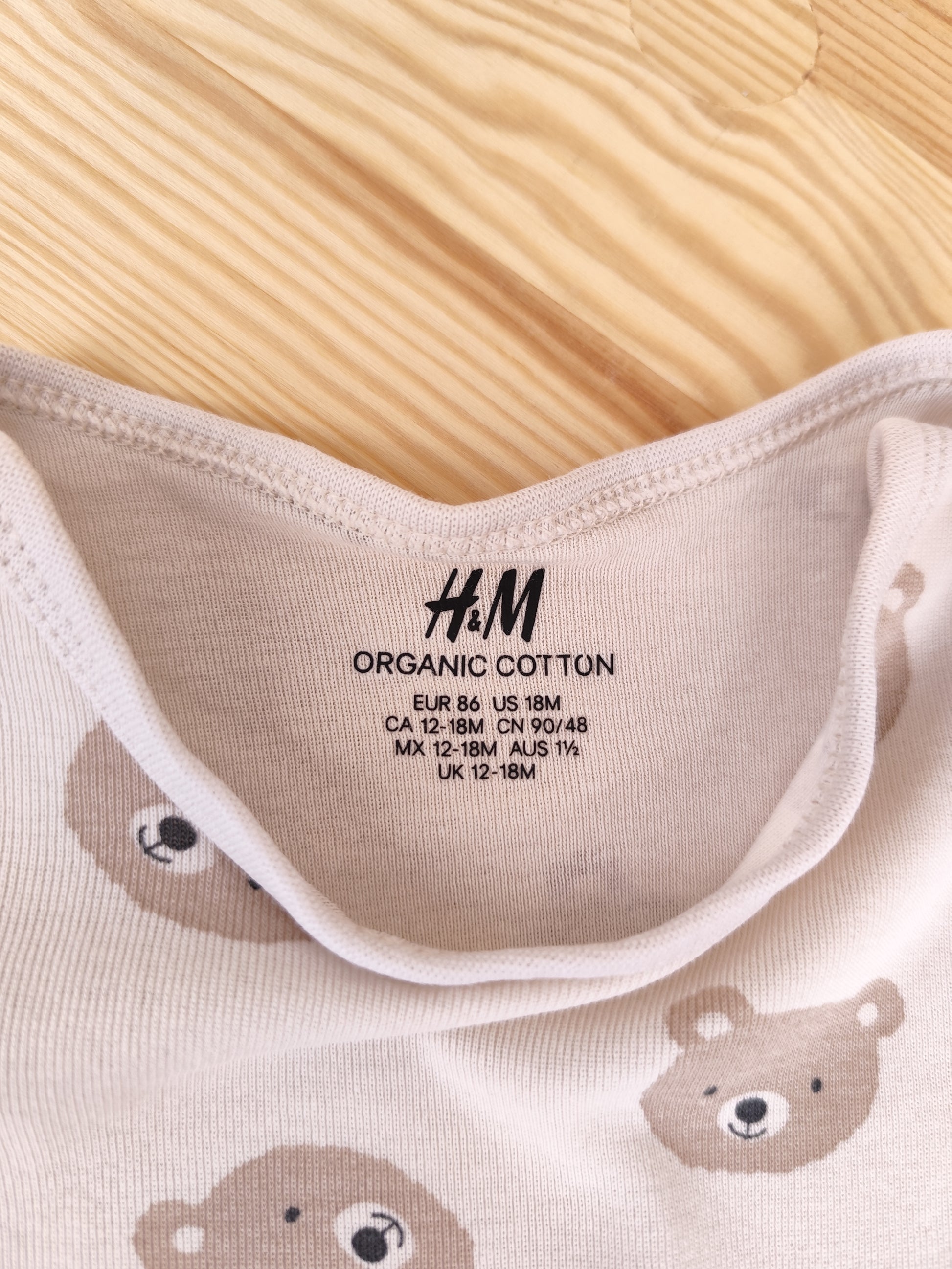 H&M Body - Bär - Größe 86