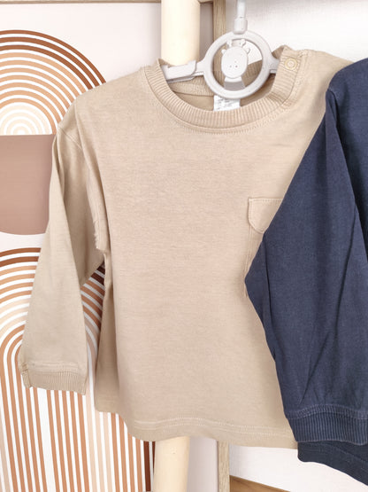 H&M 2 Langarmshirts - Größe 86