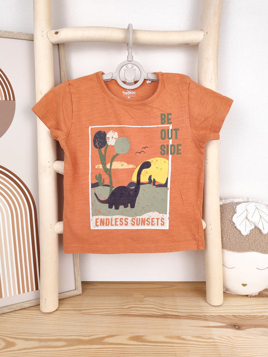 Topomini T-Shirt - Dino - Größe 86 (B-Ware)