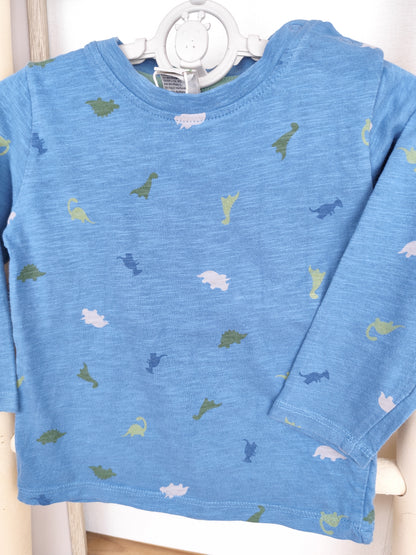Alana Langarmshirt - Dino - Größe 86