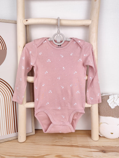 H&M Body - Blumen - Größe 86