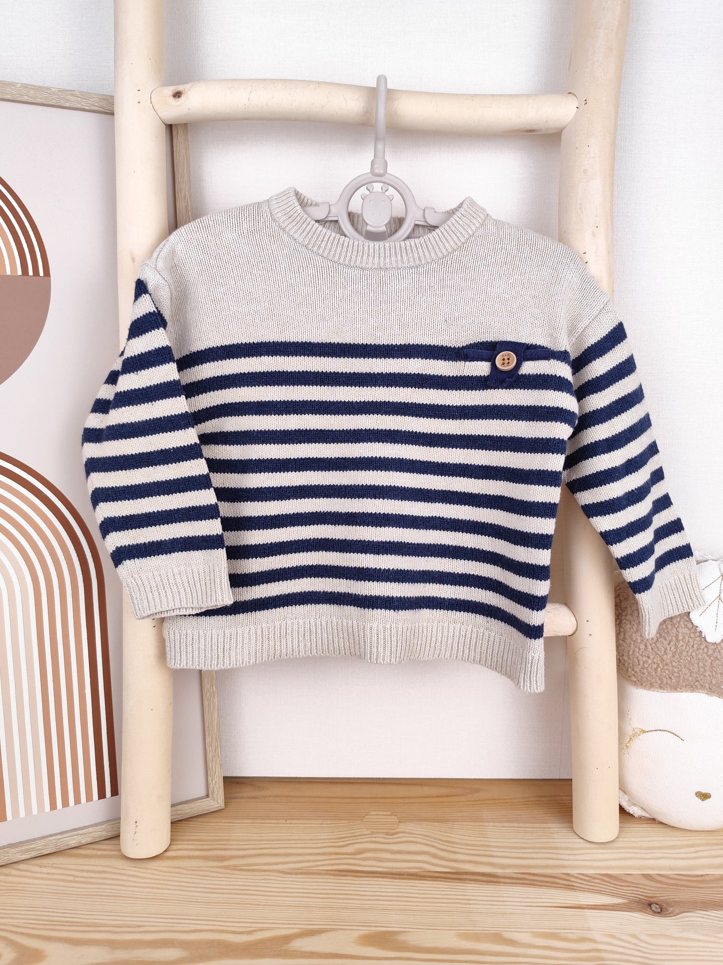 Zara Pullover - gestreift - Größe 86
