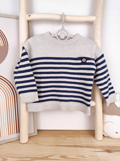 Zara Pullover - gestreift - Größe 86