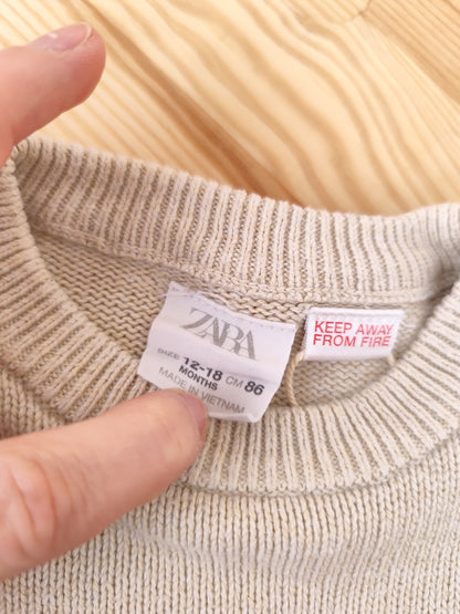 Zara Pullover - gestreift - Größe 86