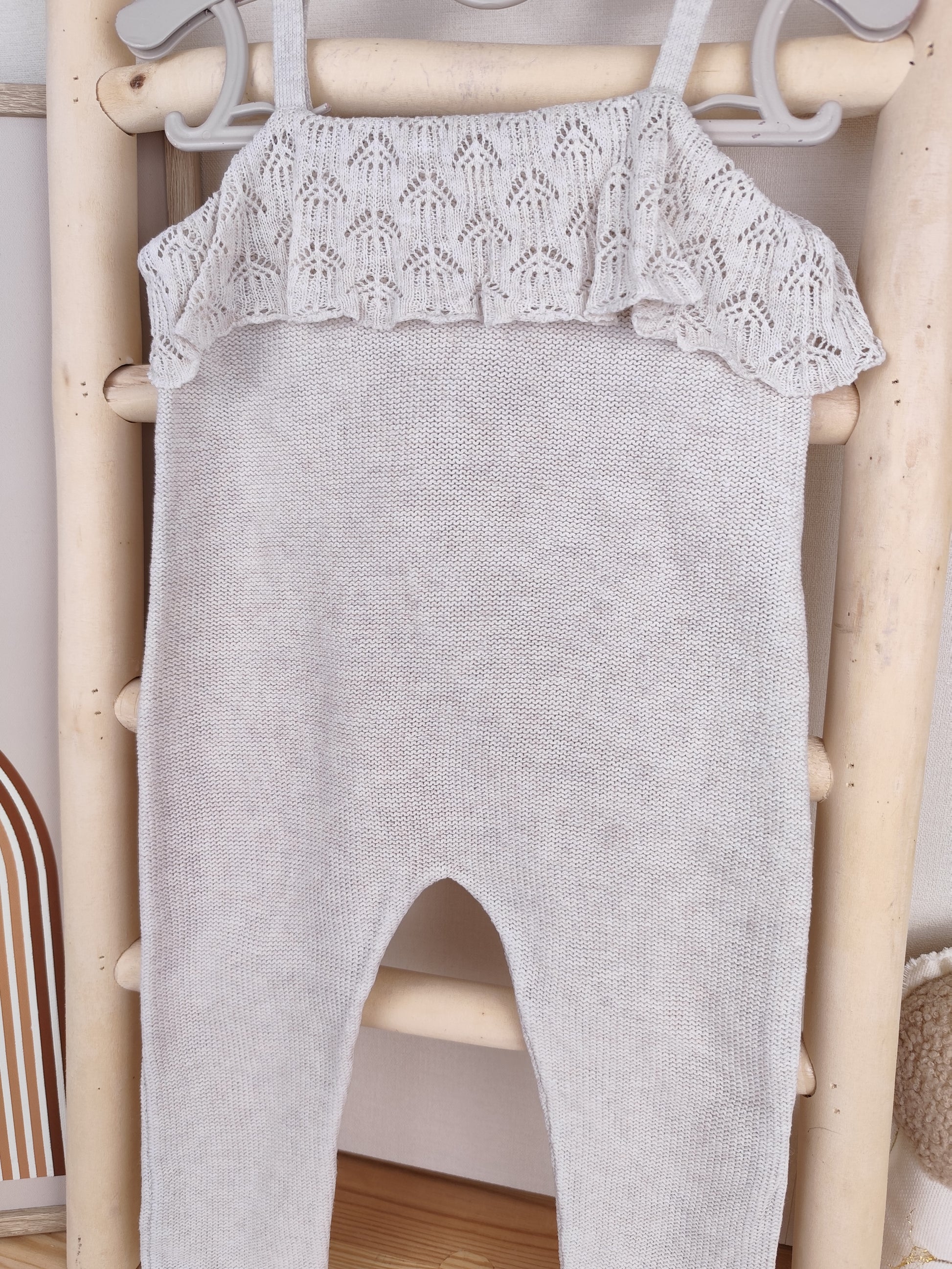 Zara Jumpsuit - Rüschen - Größe 80