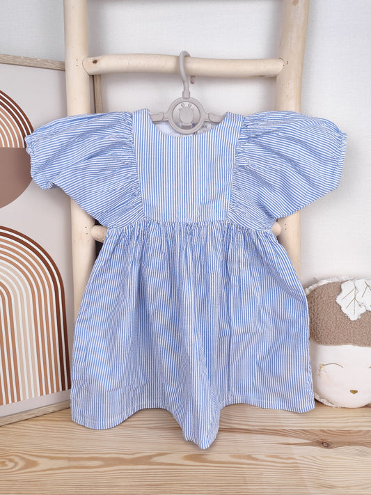 H&M Kleid - gestreift - Größe 86