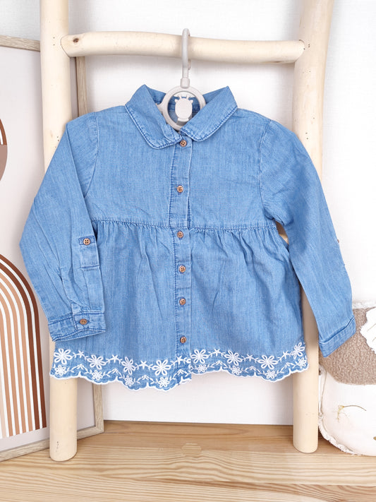 Topomini Bluse - Jeans - Größe 86